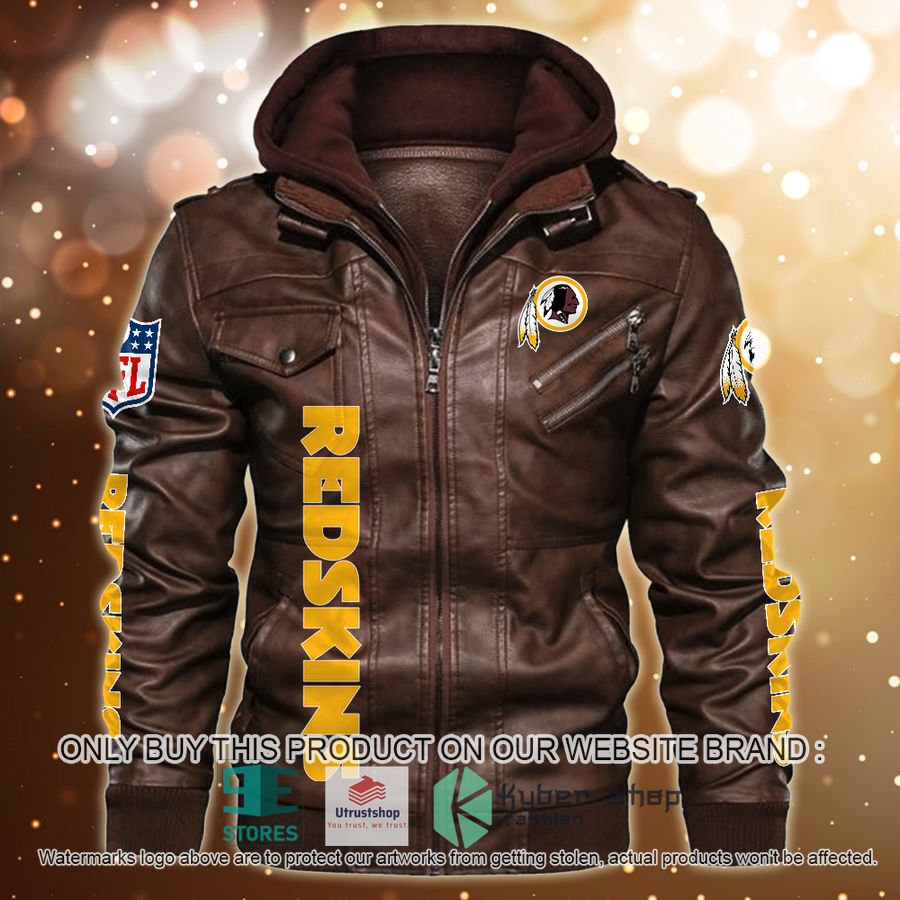 NEW Washington Redskins Horror Characters Custom Name Leather Jacket 3 personalized nfl horror characters washington redskins leather jacket 3 69172