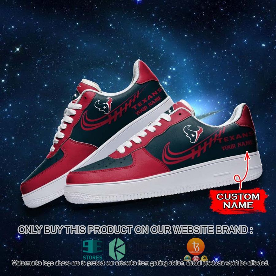 HOT Houston Texans Personalized NFL Nike Air Force 1 Sneaker 3 personalized nfl houston texans nike air force 1 sneaker 3 7722