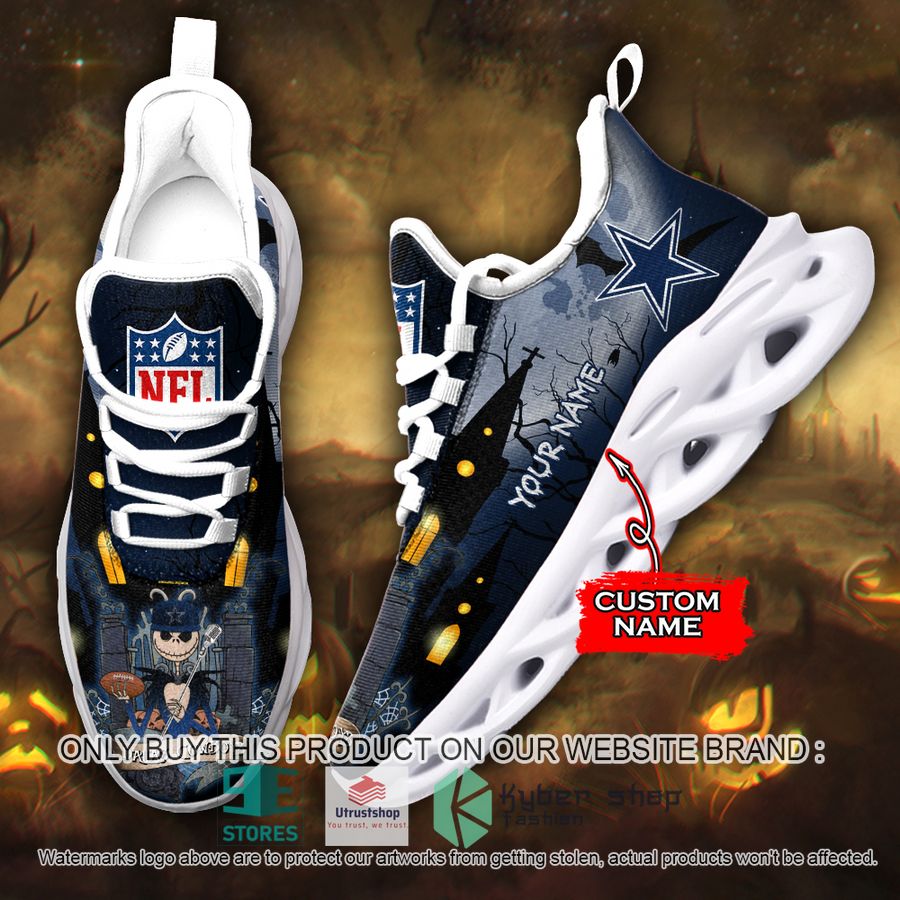 personalized nfl jack skellington dallas cowboys max soul shoes 1 36836