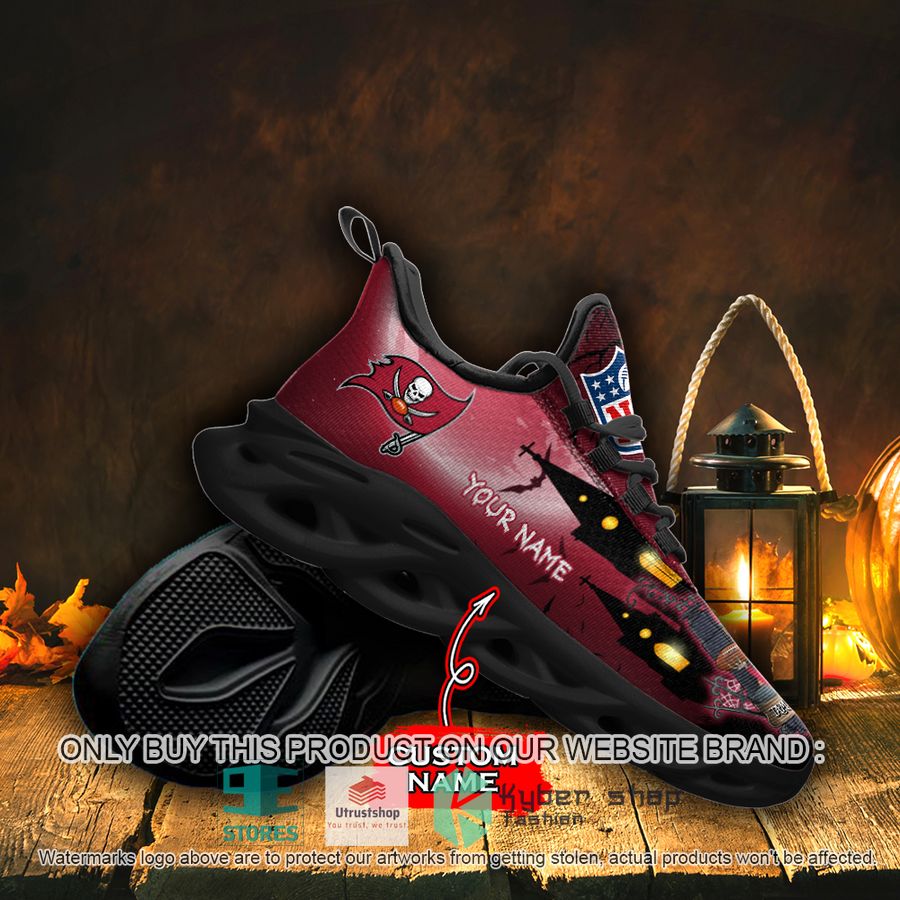 NEW Tampa Bay Buccaneers Jack Skellington Custom Name Max Soul Sneaker 4 personalized nfl jack skellington tampa bay buccaneers max soul shoes 4 85599