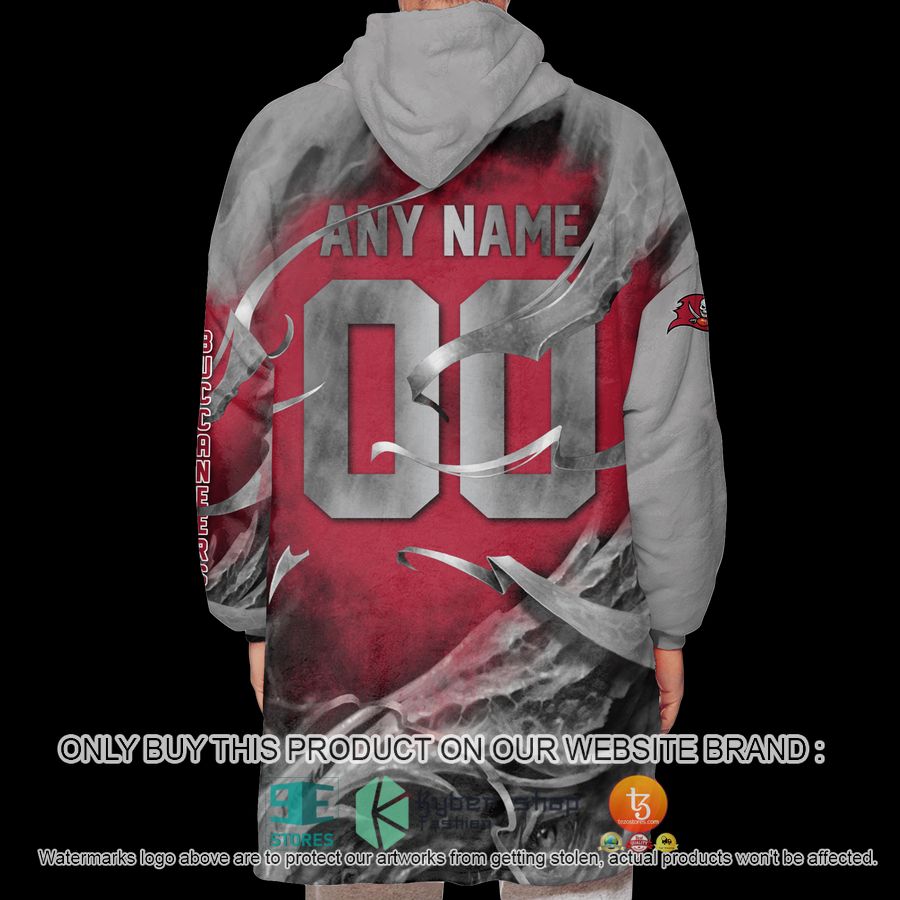 NEW Skull Tampa Bay Buccaneers Custom Name Fleece Hoodie Blanket 3 personalized nfl skull tampa bay buccaneers sherpa hoodie blanket 3 62320