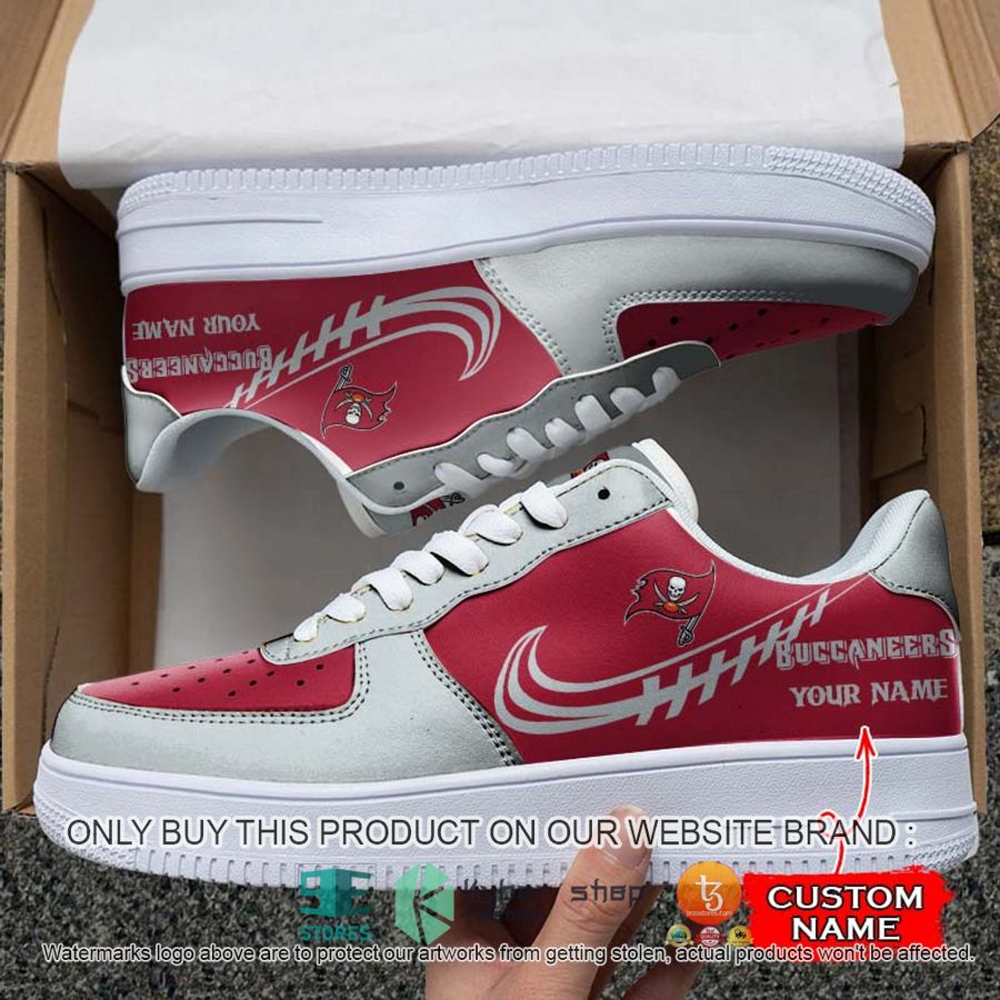 personalized nfl tampa bay buccaneers nike air force 1 sneaker 1 52376