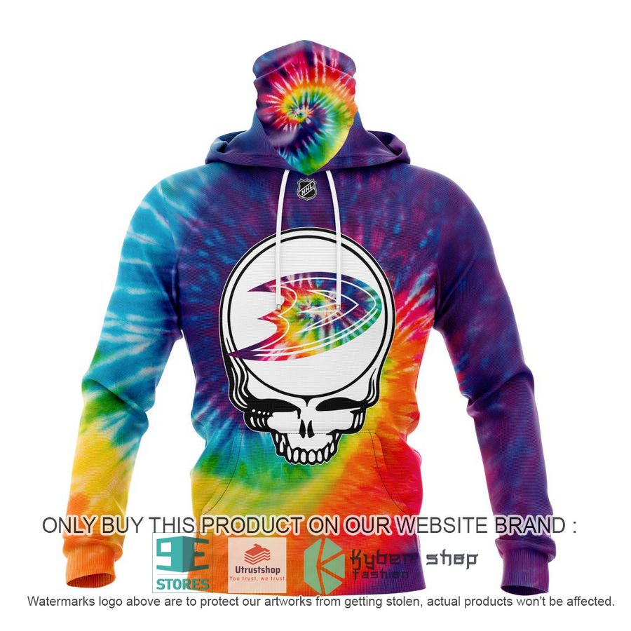 NEW Personalized Grateful Dead Anaheim Ducks Tie Dye Hoodie, Shirt 4 personalized nhl anaheim ducks grateful dead tie dye 3d shirt hoodie 4 5391