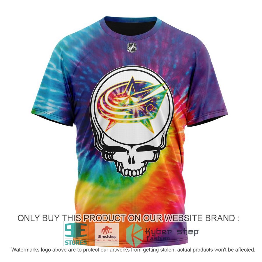 NEW Personalized Grateful Dead Columbus Blue Jackets Tie Dye Hoodie, Shirt 8 personalized nhl columbus blue jackets grateful dead tie dye 3d shirt hoodie 8 48643