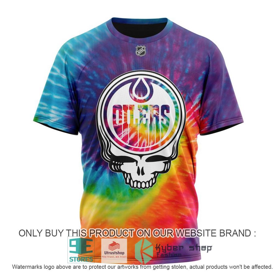 NEW Personalized Grateful Dead Edmonton Oilers Tie Dye Hoodie, Shirt 8 personalized nhl edmonton oilers grateful dead tie dye 3d shirt hoodie 8 40683