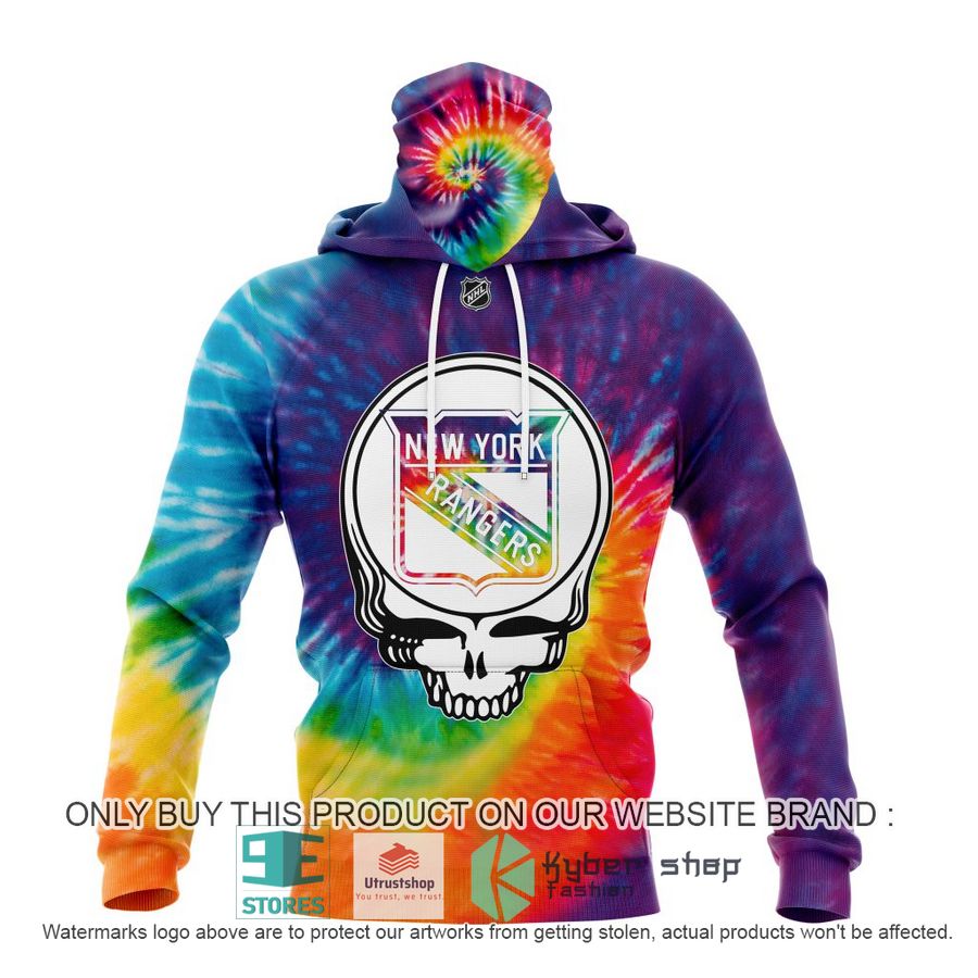 NEW Personalized Grateful Dead New York Rangers Tie Dye Hoodie, Shirt 4 personalized nhl new york rangers grateful dead tie dye 3d shirt hoodie 4 55459