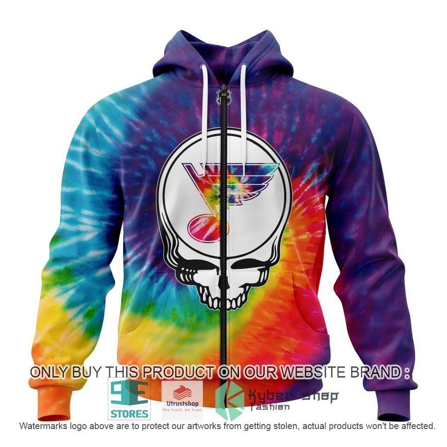 NEW Personalized Grateful Dead Personalized Grateful Dead St Louis Blues Tie Dye Hoodie, Shirt 2 personalized nhl personalized nhl st louis blues grateful dead tie dye 3d shirt hoodie 2 6189