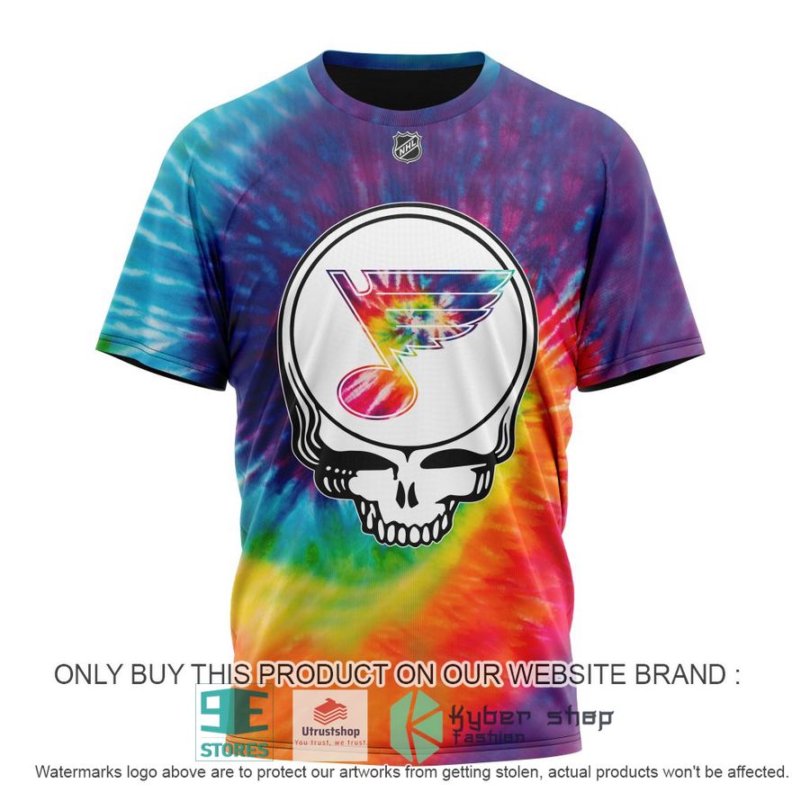 NEW Personalized Grateful Dead Personalized Grateful Dead St Louis Blues Tie Dye Hoodie, Shirt 8 personalized nhl personalized nhl st louis blues grateful dead tie dye 3d shirt hoodie 8 32122