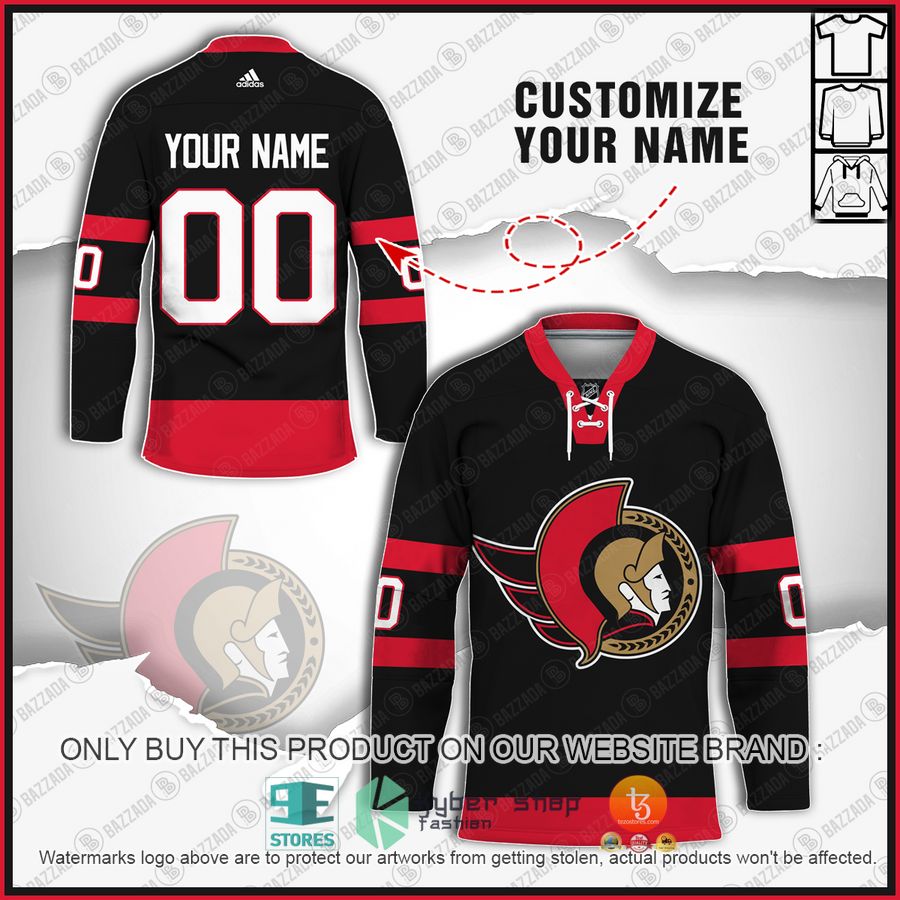 HOT NHL Ottawa Senators Personalized Hockey jersey 1 personalized ottawa senators nhl hockey jersey 1 89077