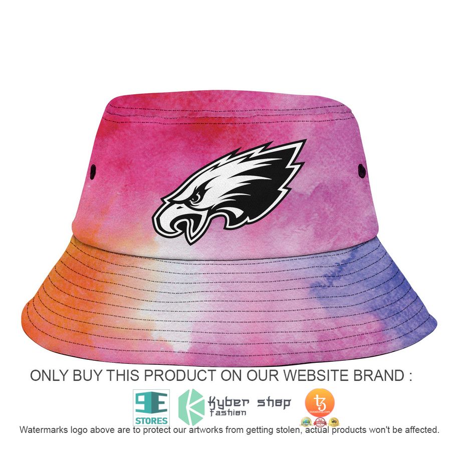 personalized philadelphia eagles crucial catch a bucket hat hat 2 97776