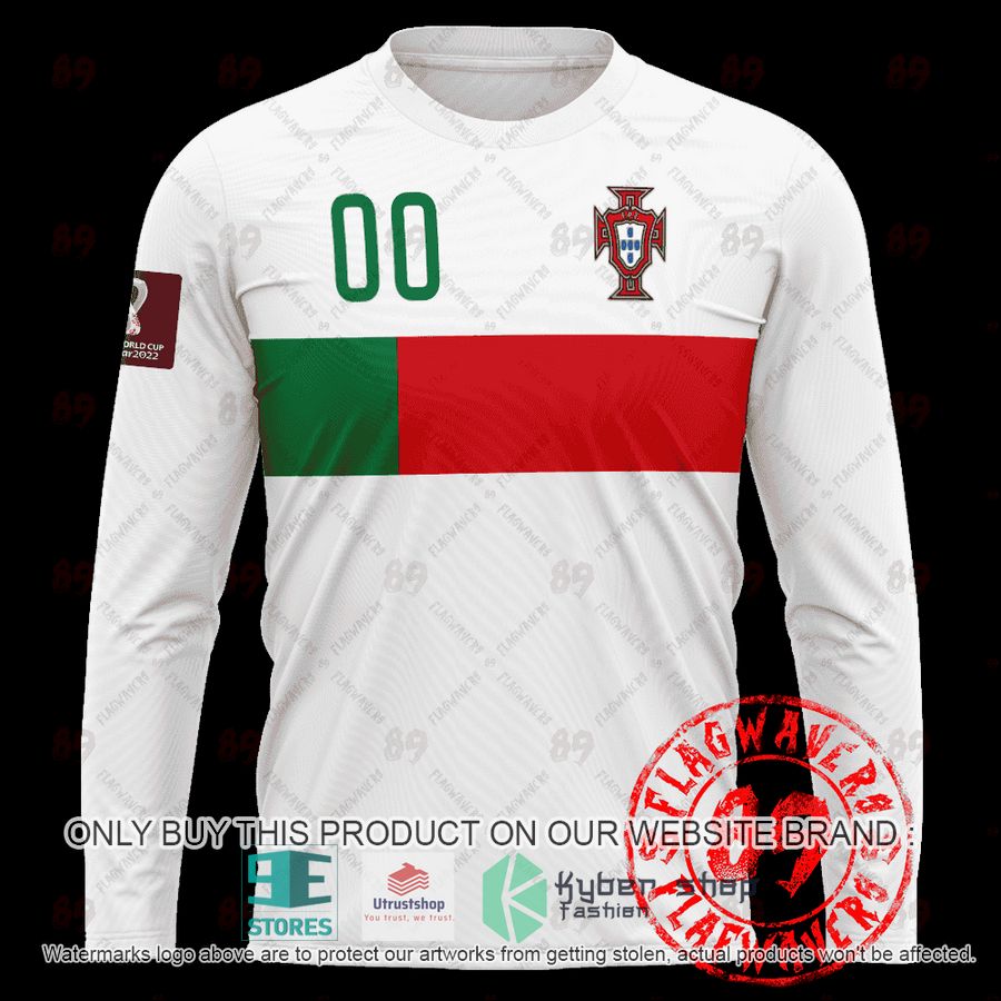NEW Personalized Portugal Away World Cup 2022 Hoodie, Shirt 6 personalized portugal away jersey world cup 2022 shirt hoodie 6 37622