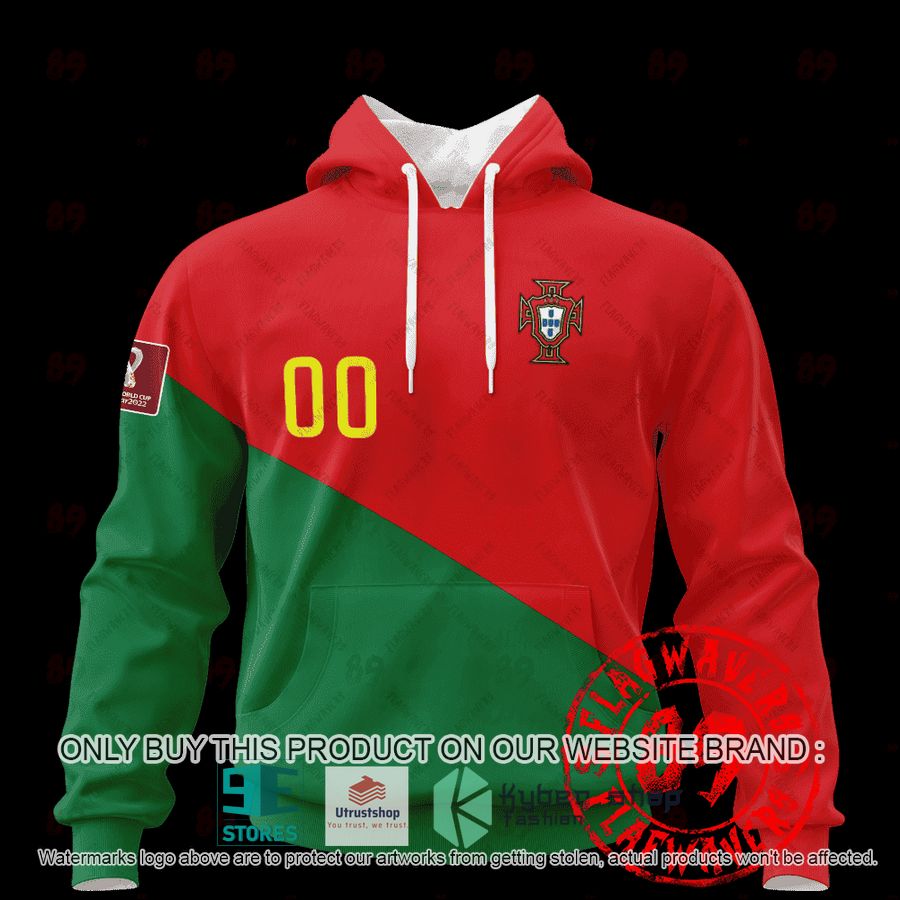 NEW Personalized Portugal Home World Cup 2022 Hoodie, Shirt 14 personalized portugal home jersey world cup 2022 shirt hoodie 1 58347