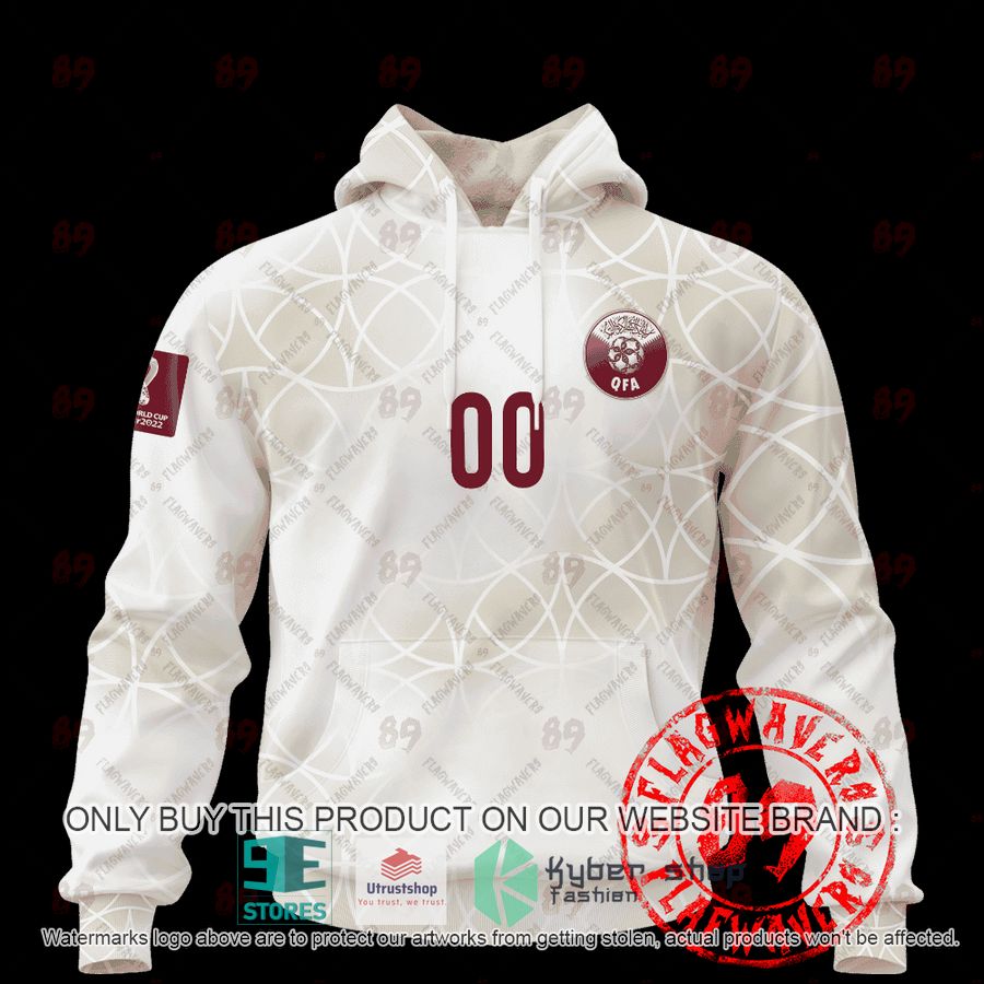 NEW Personalized Quatar Away World Cup 2022 Hoodie, Shirt 14 personalized quatar away jersey world cup 2022 shirt hoodie 1 21202