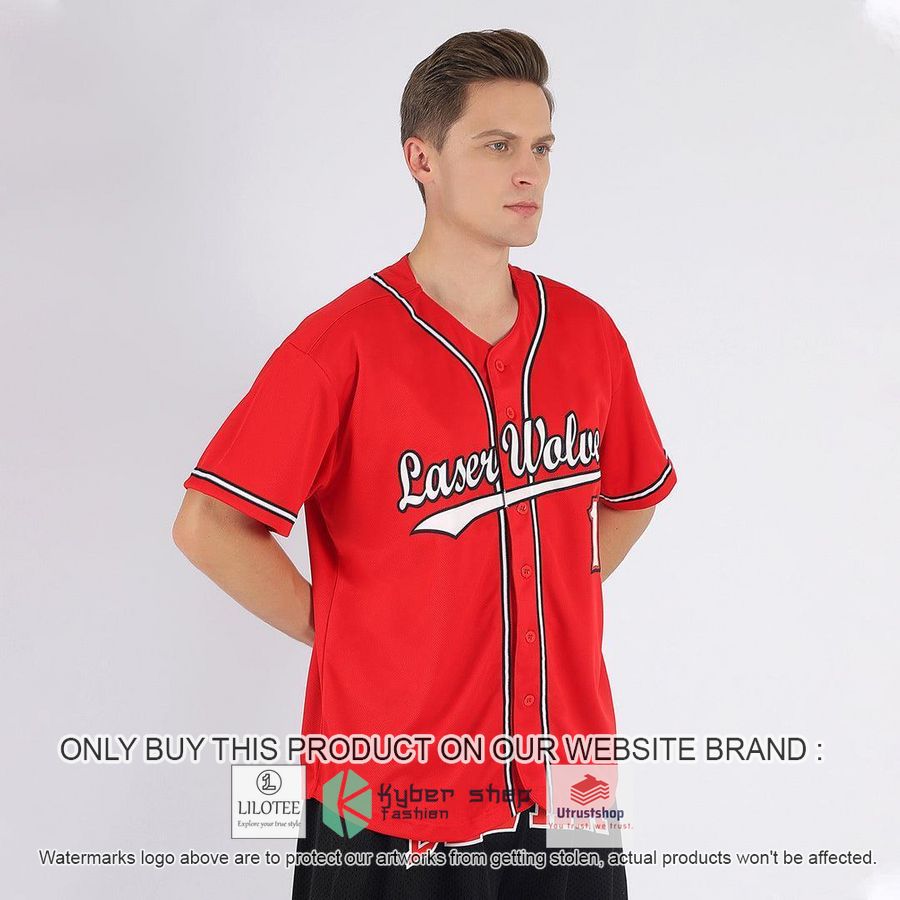 NEW Red Black White CUSTOM Baseball Shirt 2 personalized red black white baseball jersey 2 51178