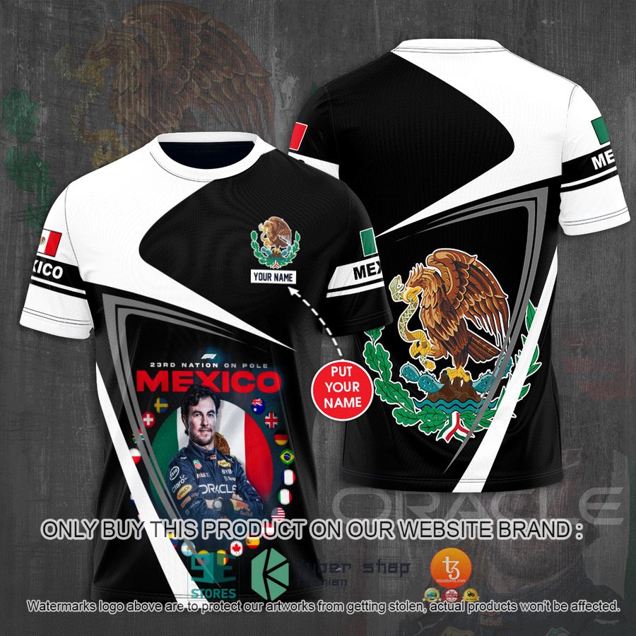 personalized red bull racing mexico tezos black white 3d t shirt 1 13883