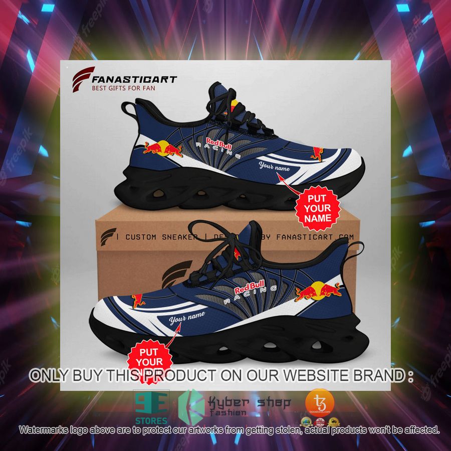 HOT Personalized Red Bull Racing Navy Clunky Max Soul Shoes 2 personalized red bull racing navy clunky max soul shoes 2 7764