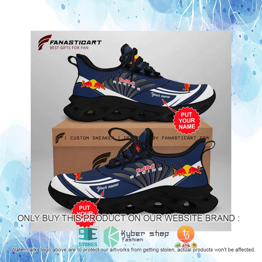 HOT Personalized Red Bull Racing Navy Clunky Max Soul Shoes 4 personalized red bull racing navy clunky max soul shoes 4 24398