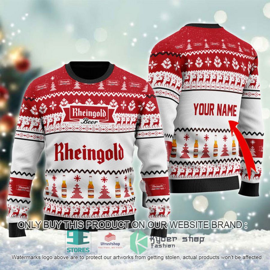 personalized rheingold beer ugly christmas sweater 1 92178