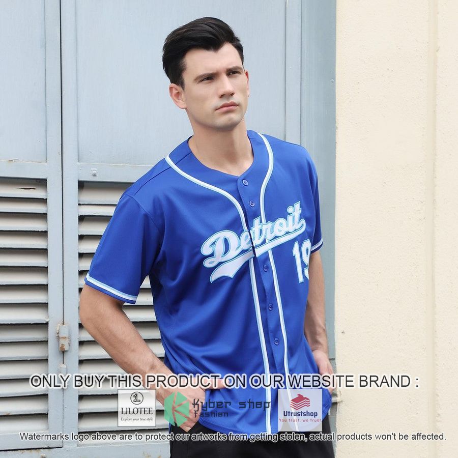 NEW Royal White Light Blue CUSTOM Baseball Shirt 2 personalized royal white light blue baseball jersey 2 32394