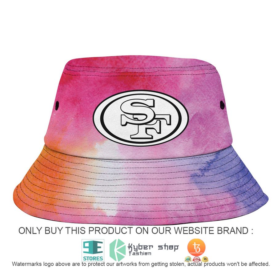 personalized san francisco 49ers crucial catch a bucket hat hat 2 84131