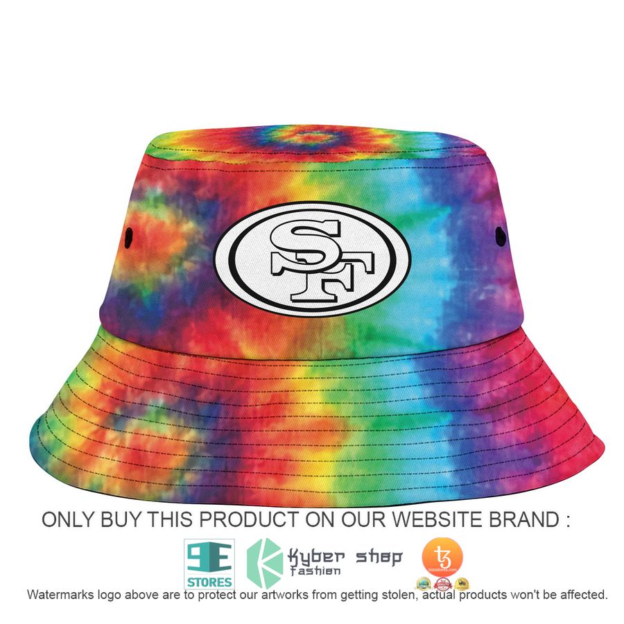 personalized san francisco 49ers crucial catch b bucket hat cap 2 75685