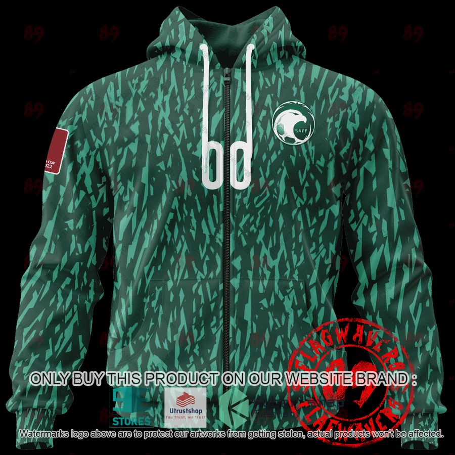 NEW Personalized Saudi Arabia Away World Cup 2022 Hoodie, Shirt 5 personalized saudi arabia away jersey world cup 2022 shirt hoodie 5 93375