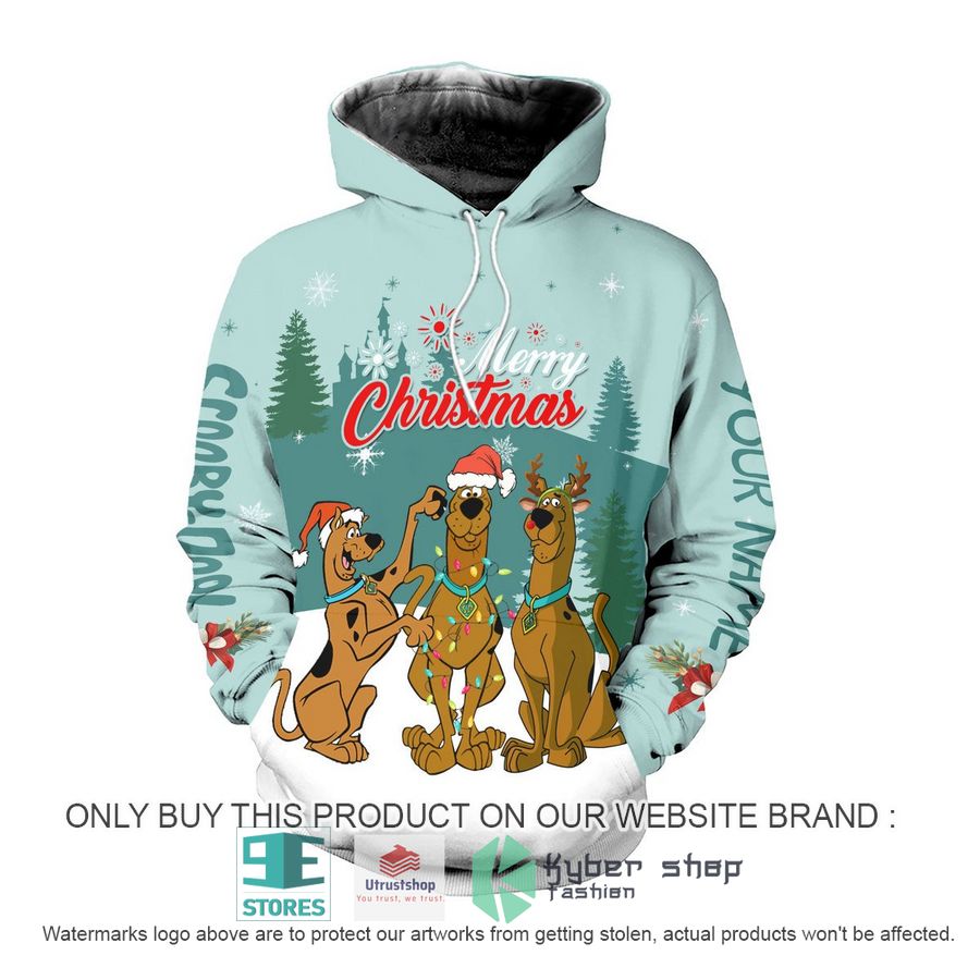 NEW Personalized Scooby Doo Merry Christmas Leggings, Hoodie 3 personalized scooby doo merry christmas hoodie leggings 3 80336