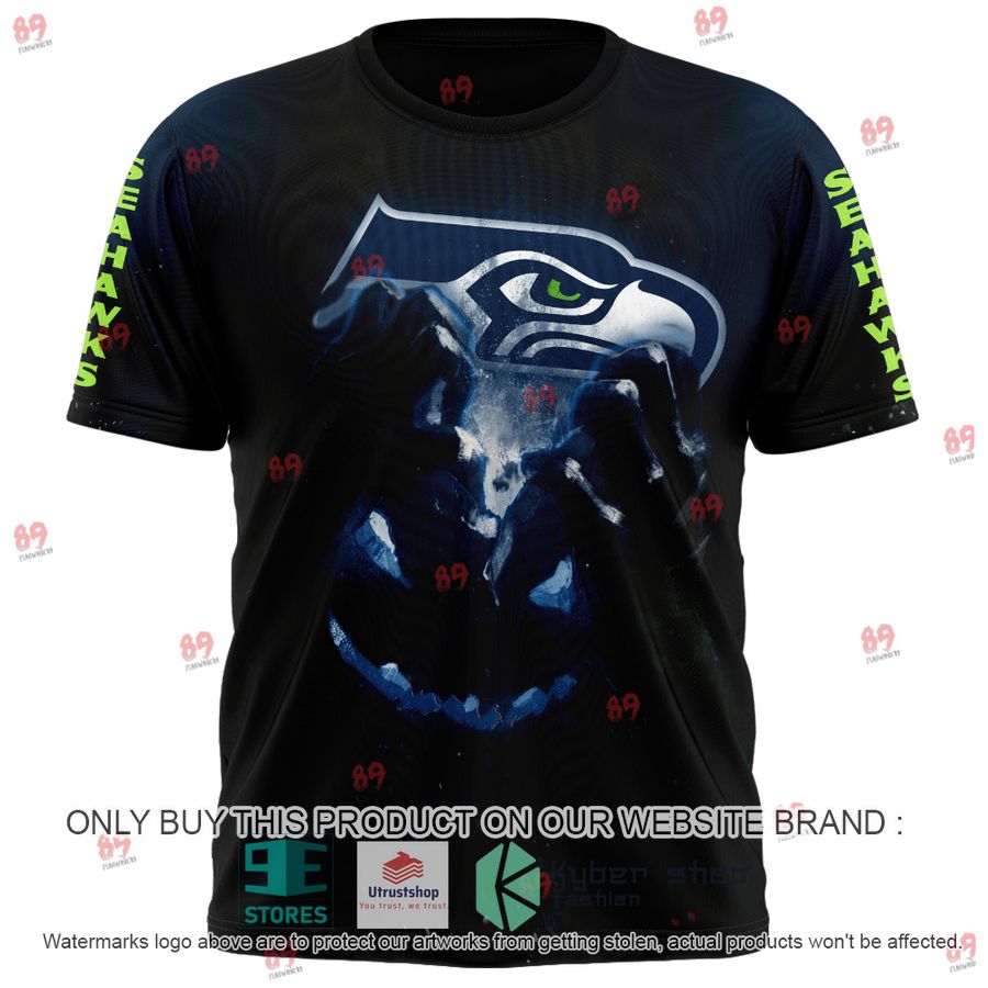NEW Personalized Seattle Seahawks Pumpkin Head Halloween Hoodie, Shirt 4 personalized seattle seahawks pumpkin head halloween shirt hoodie 4 38650