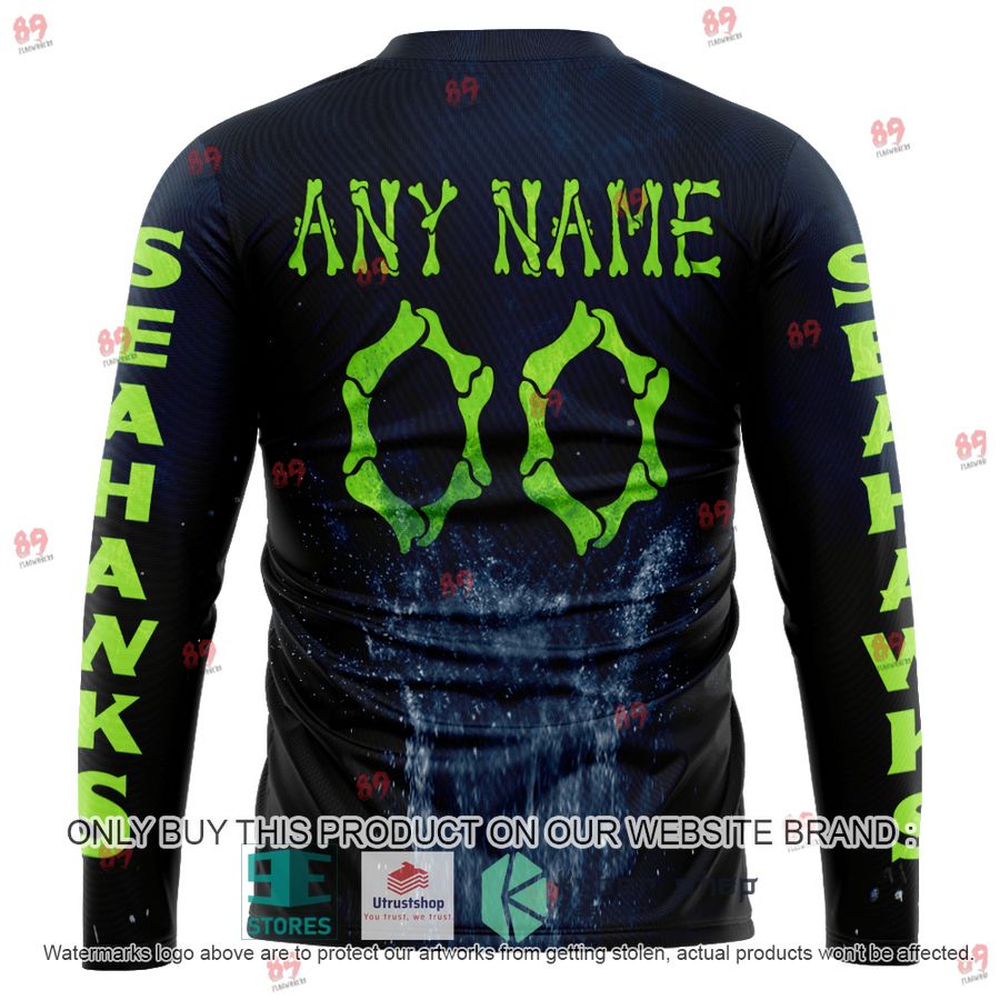 NEW Personalized Seattle Seahawks Pumpkin Head Halloween Hoodie, Shirt 7 personalized seattle seahawks pumpkin head halloween shirt hoodie 7 8438