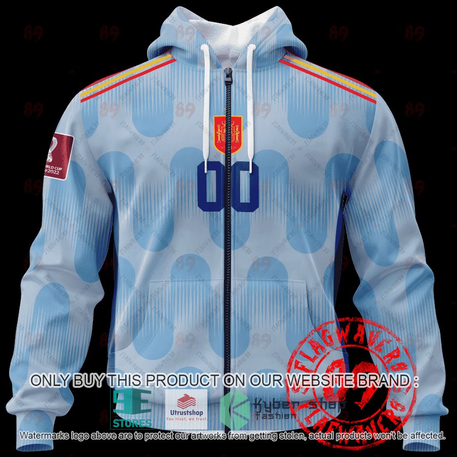 NEW Personalized Spain Away World Cup 2022 Hoodie, Shirt 3 personalized spain away jersey world cup 2022 shirt hoodie 3 68132