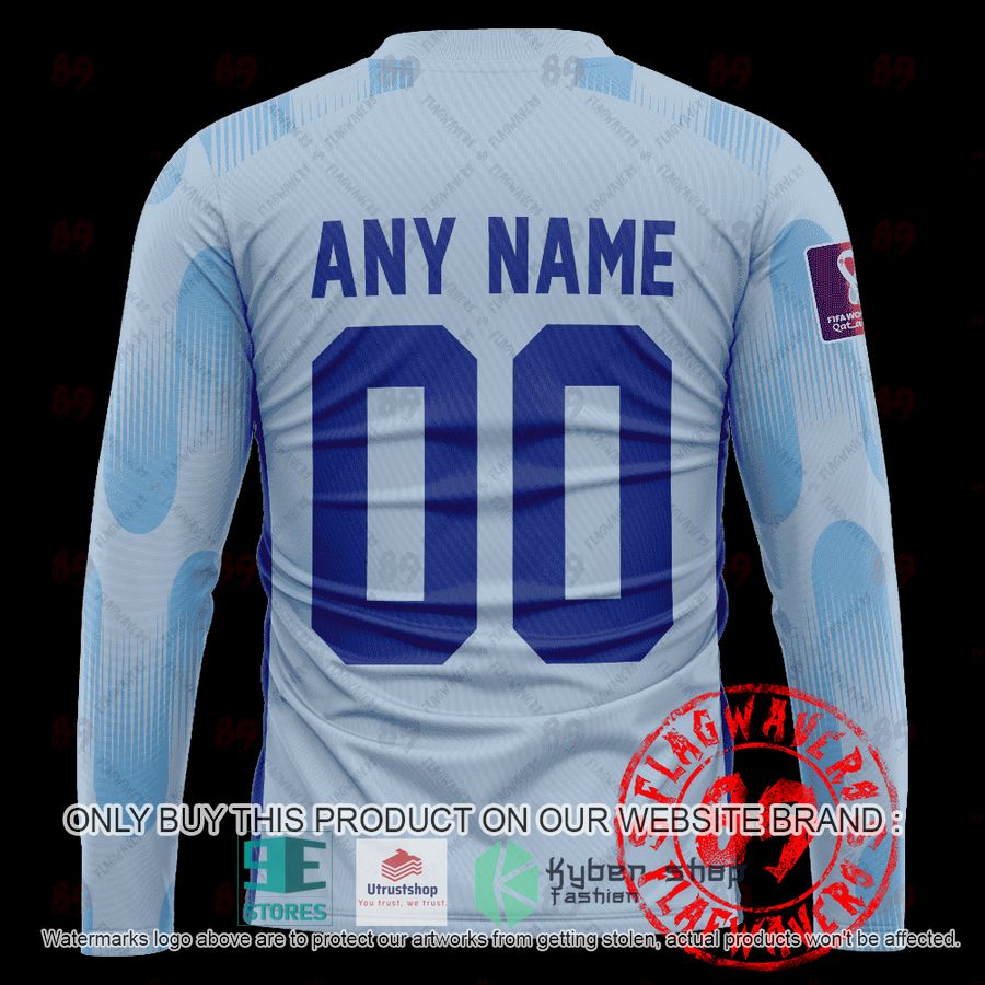 NEW Personalized Spain Away World Cup 2022 Hoodie, Shirt 7 personalized spain away jersey world cup 2022 shirt hoodie 7 530