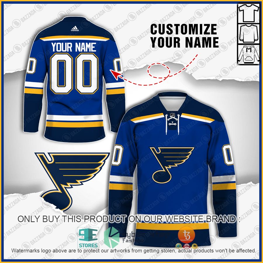 personalized st louis blues nhl hockey jersey 1 14535