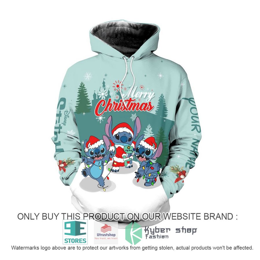 NEW Personalized Stitch Merry Christmas Leggings, Hoodie 2 personalized stitch merry christmas hoodie leggings 2 67533