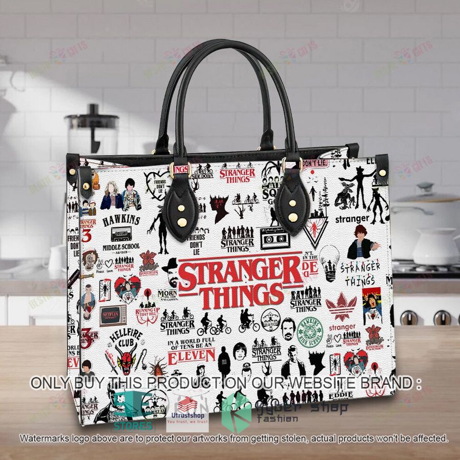 personalized stranger things leather bag 1 91272