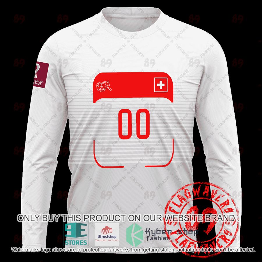 NEW Personalized Switzerland Away World Cup 2022 Hoodie, Shirt 6 personalized switzerland away jersey world cup 2022 shirt hoodie 6 74743