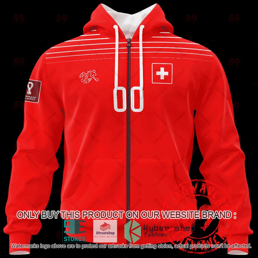 NEW Personalized Switzerland Home World Cup 2022 Hoodie, Shirt 3 personalized switzerland home jersey world cup 2022 shirt hoodie 3 97555
