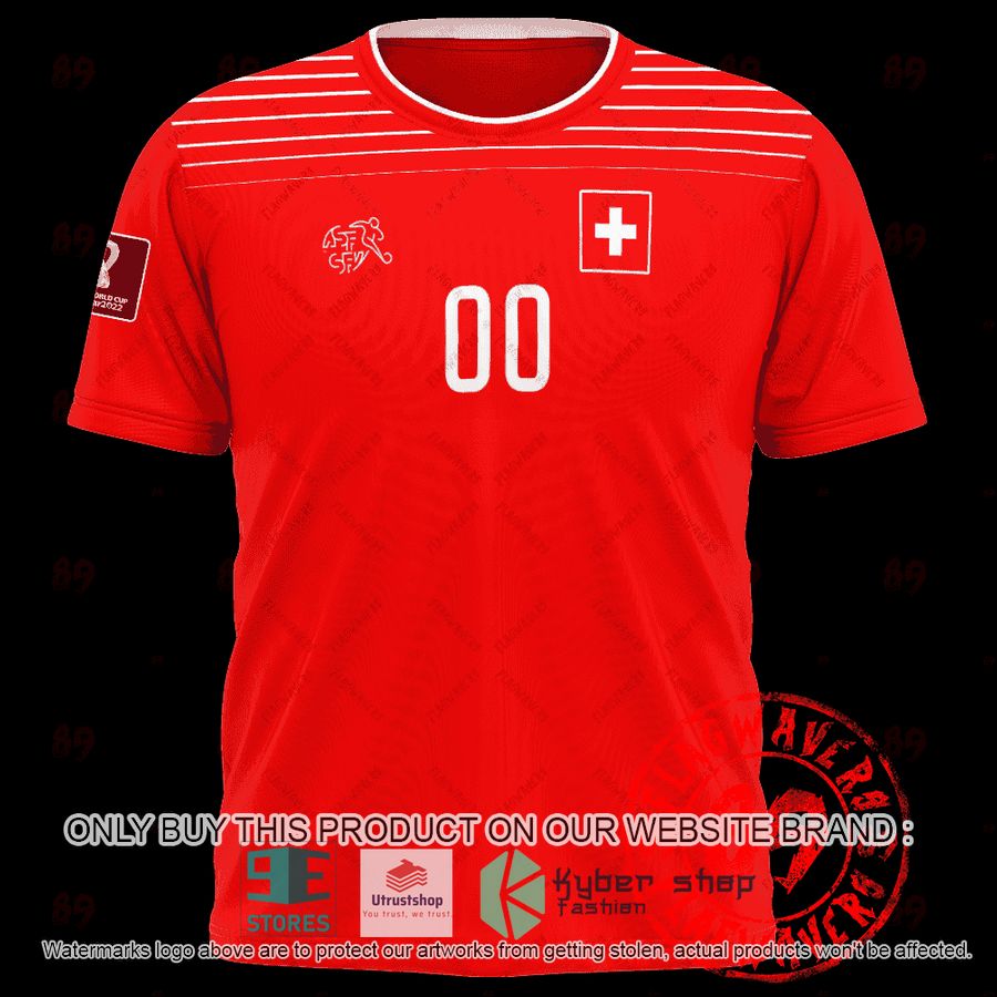 NEW Personalized Switzerland Home World Cup 2022 Hoodie, Shirt 4 personalized switzerland home jersey world cup 2022 shirt hoodie 4 37226