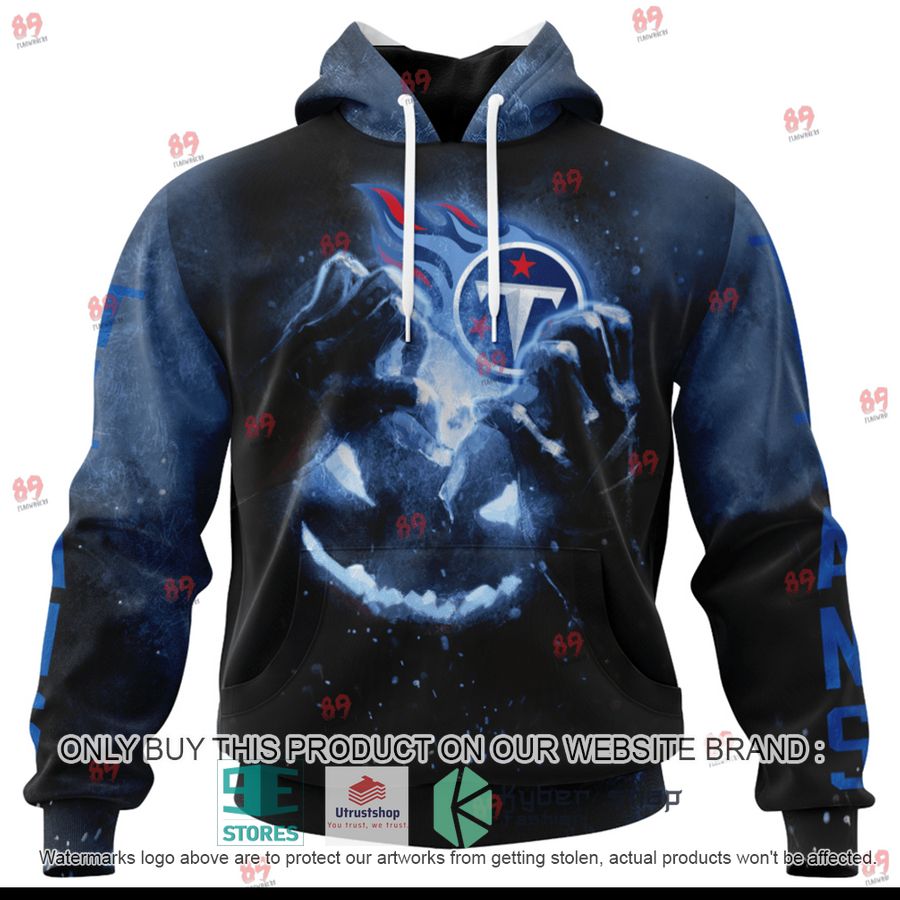 personalized tennessee titans pumpkin head halloween shirt hoodie 1 64121