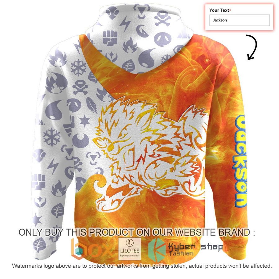 Personalized Tribal Arcanine Hoodie 3 personalized tribal arcanine hoodie 3 91567