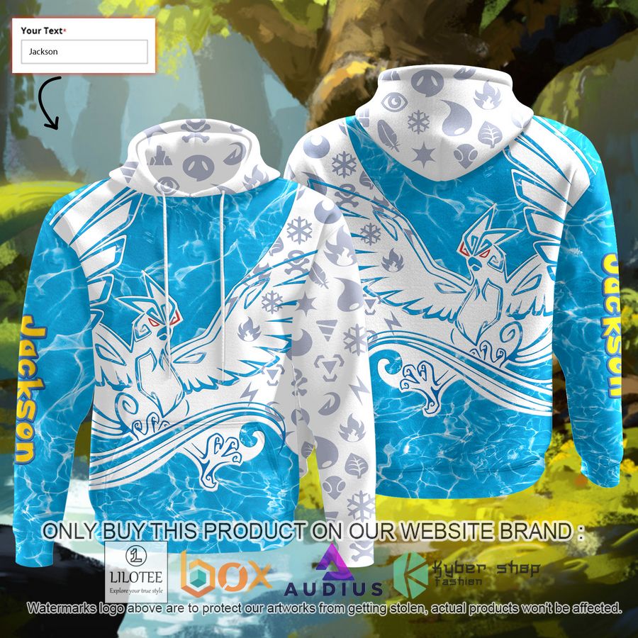 personalized tribal articuno custom 3d hoodie 1 88346