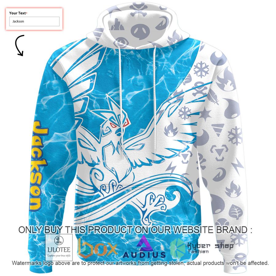personalized tribal articuno custom 3d hoodie 2 576
