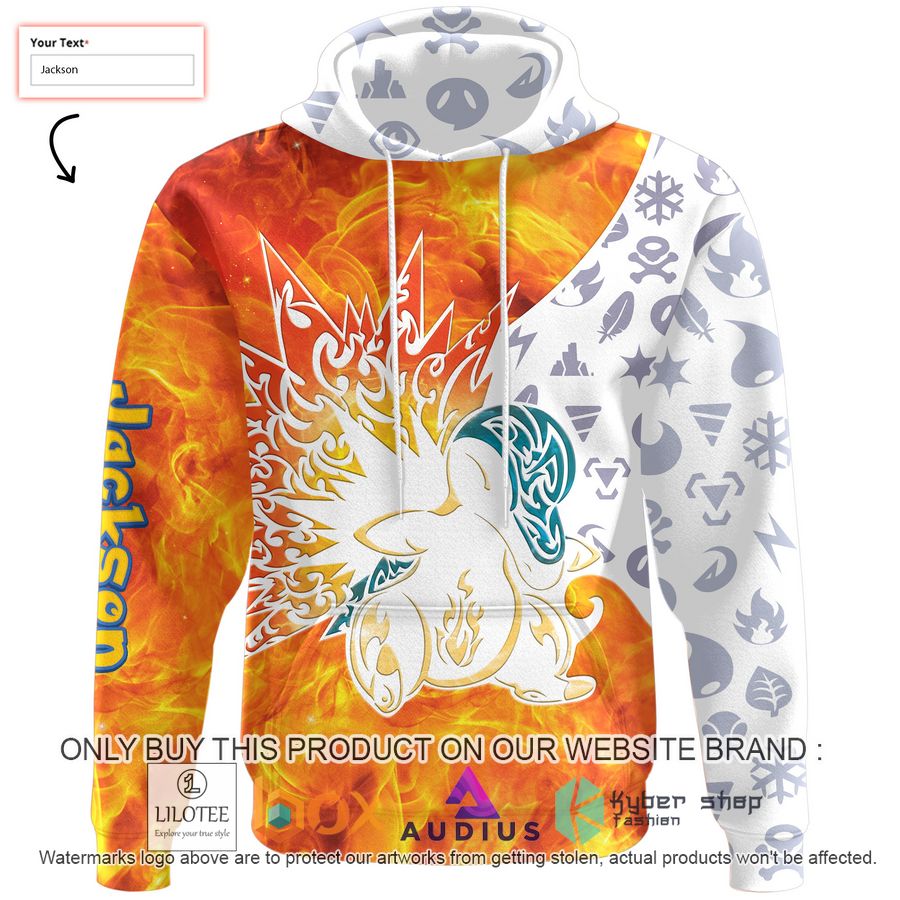 personalized tribal cyndaquil custom 3d hoodie 2 53685