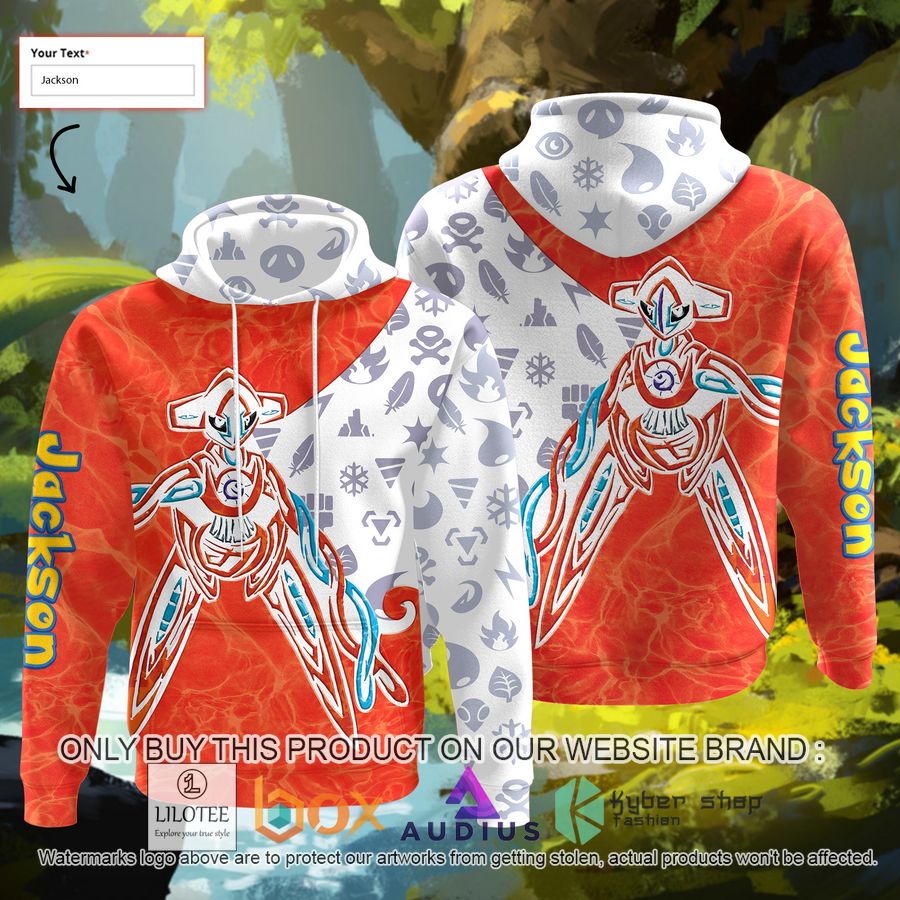 personalized tribal deoxys custom 3d hoodie 1 59924
