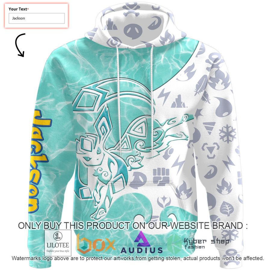 personalized tribal eevee glaceon custom 3d hoodie 2 21896