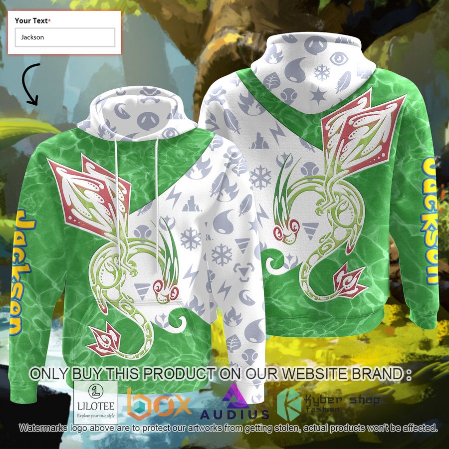 personalized tribal flygon custom 3d hoodie 1 99523