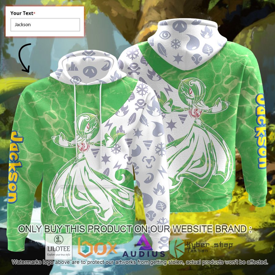 personalized tribal gardevoir custom 3d hoodie 1 78225