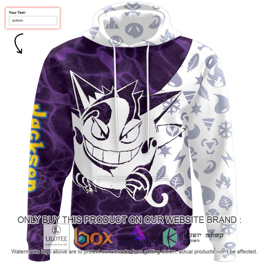 personalized tribal gengar custom 3d hoodie 2 29967