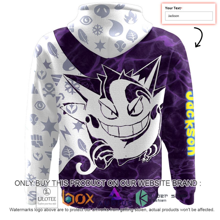 Personalized Tribal Gengar Custom 3D Hoodie 3 personalized tribal gengar custom 3d hoodie 3 83081