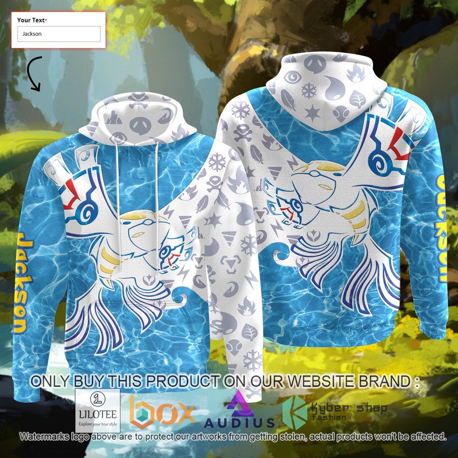 personalized tribal kyogre custom 3d hoodie 1 8321
