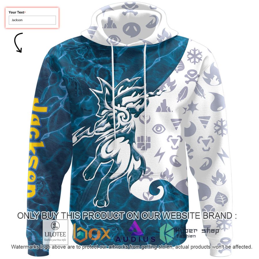 personalized tribal lucario custom 3d hoodie 2 46005